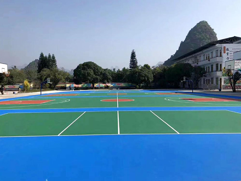 硅PU球場材料